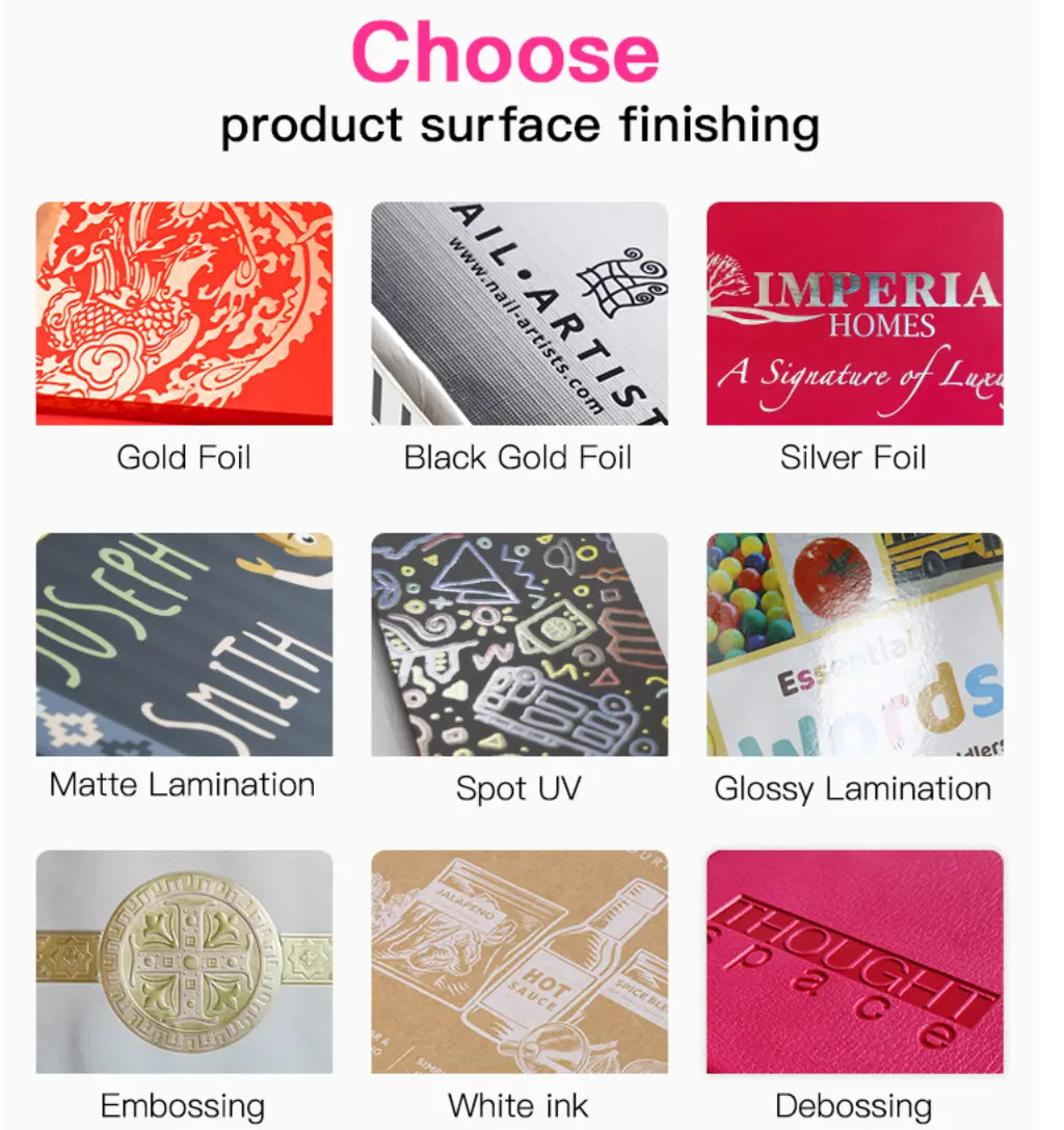 Custom Book Cover Design: Foil Stamping and Embossing